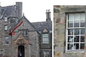'Ghost' seen in window of Edinburgh landmark causes stir on internet